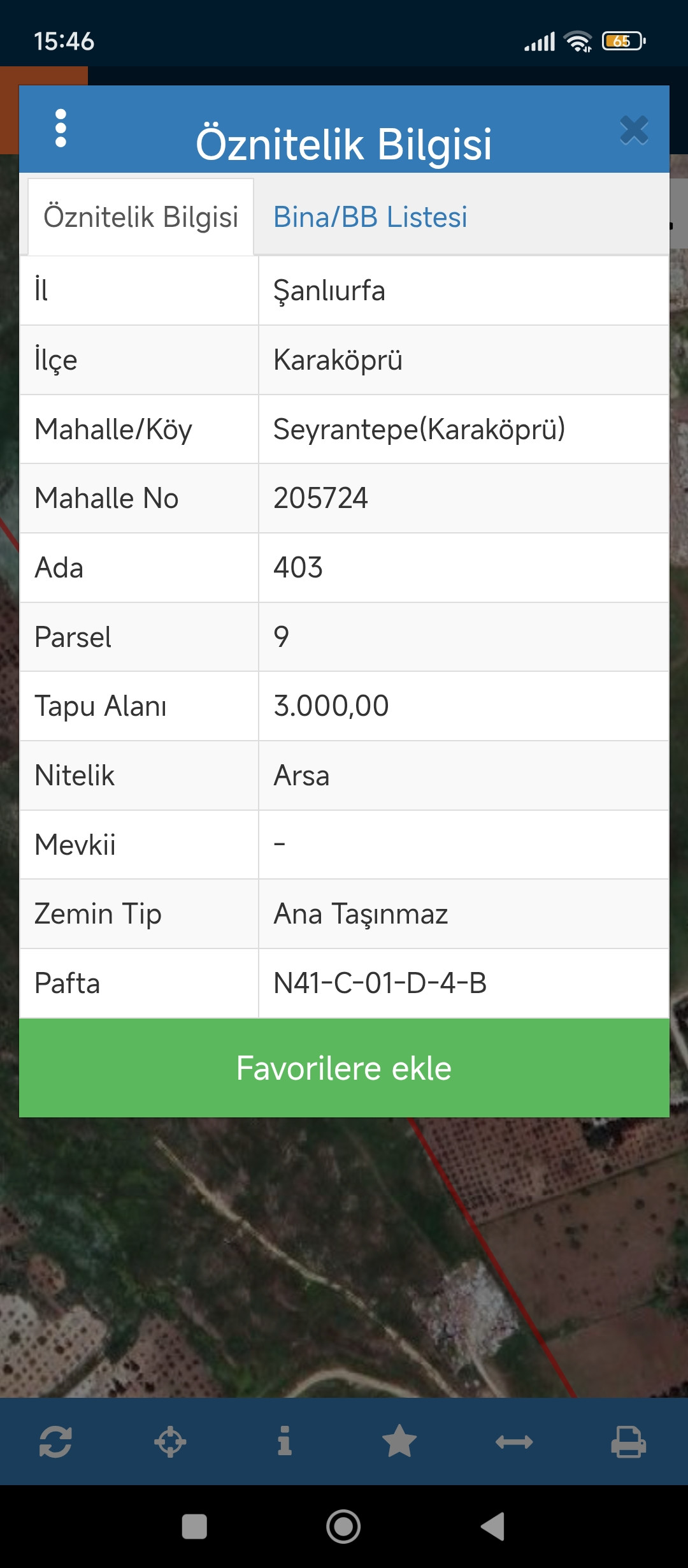 SEYRANTEPE SATILIK ARSA
